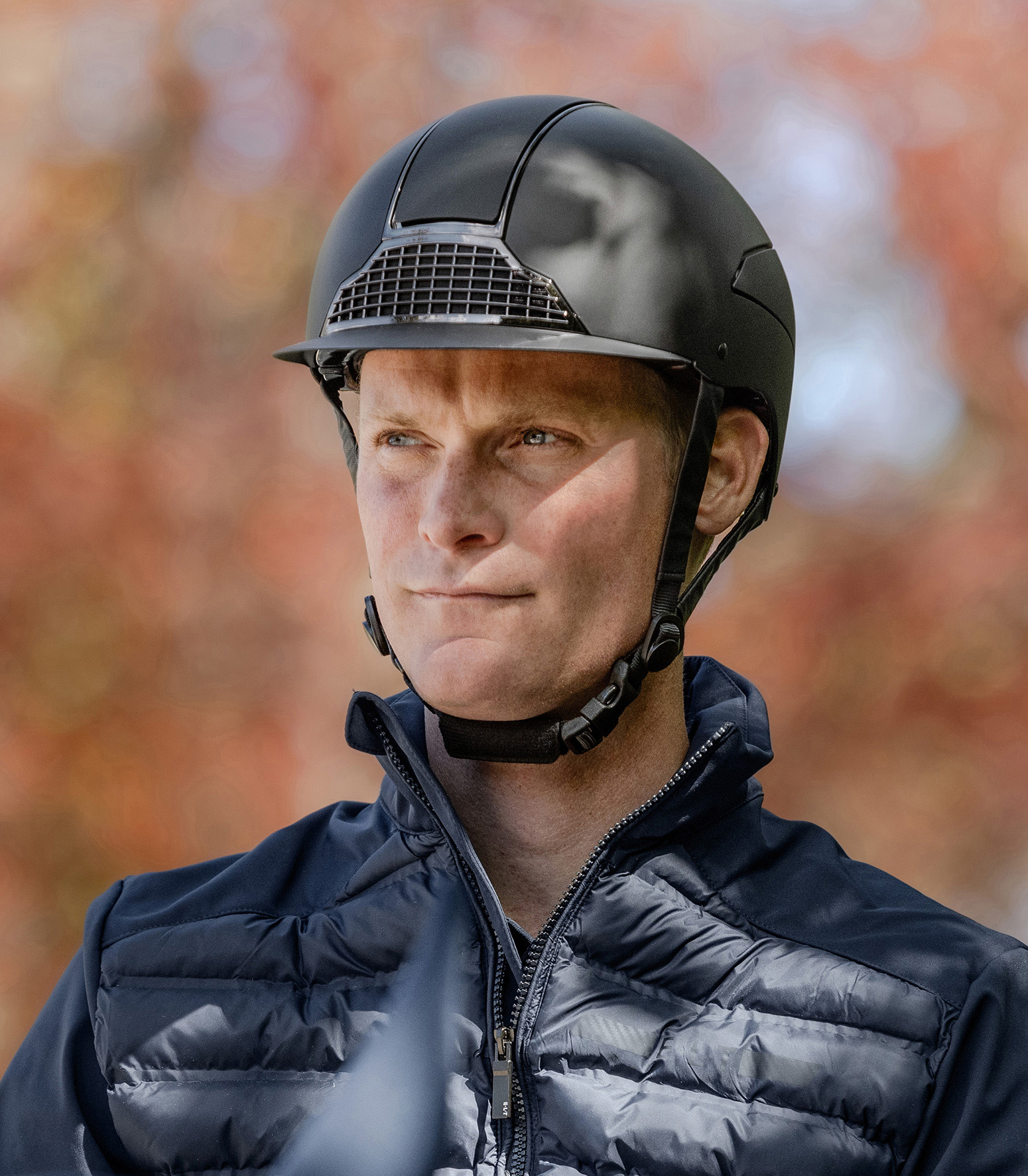 SWING H24 chrome riding helmet - Black mat - 5