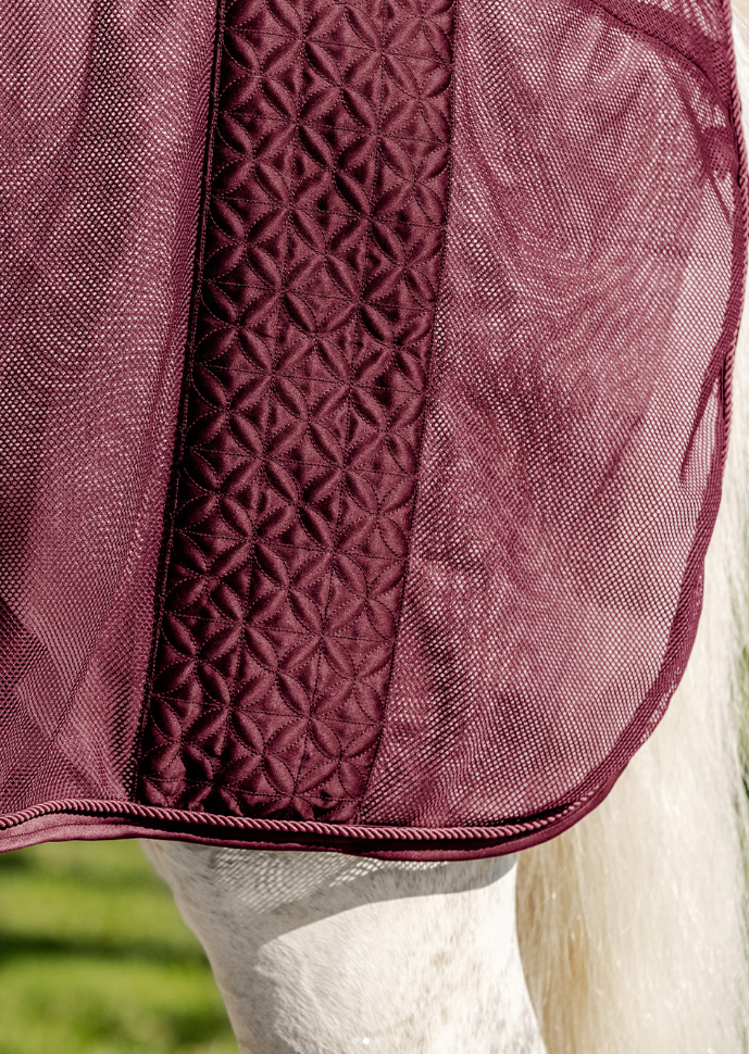 Waldhausen Rom fly riding blanket - Velvet red - 2