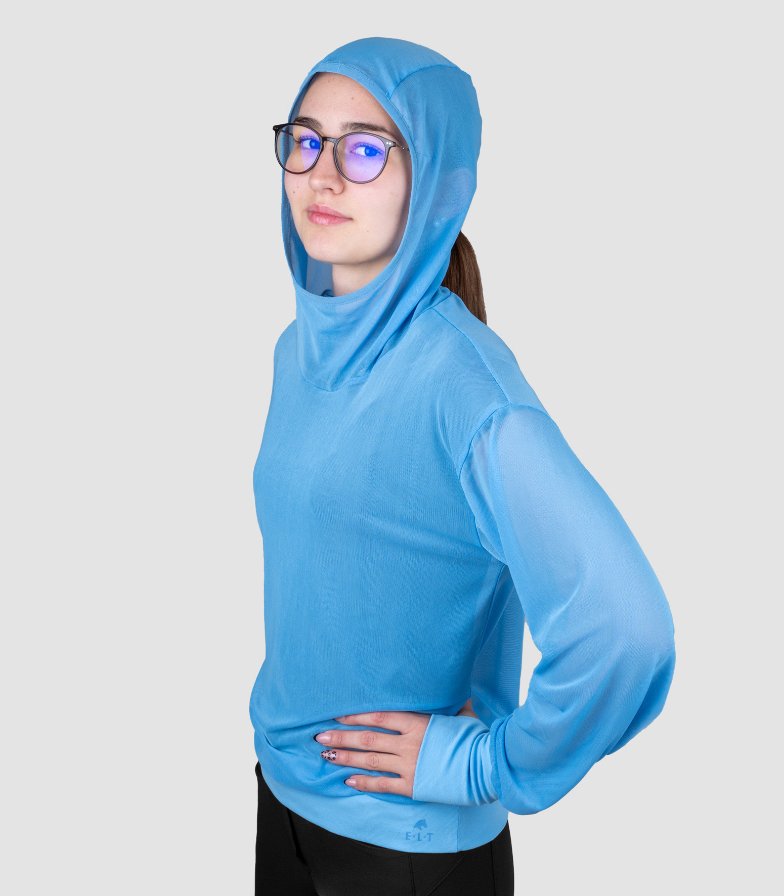 ELT Ruby fly protection hoody - Blue grey - 3