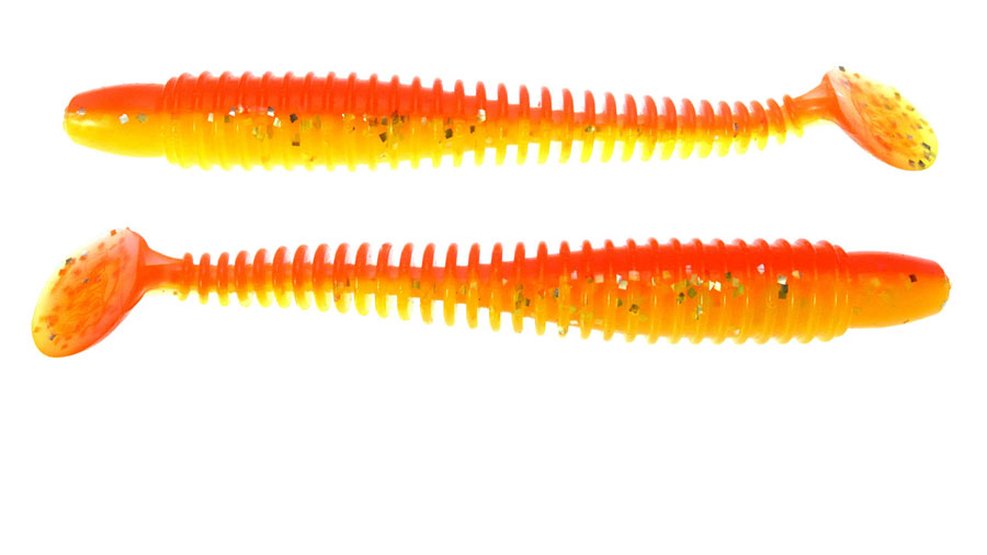 Lunker City Swimmin' Ribster 10,2cm 9pack - 2