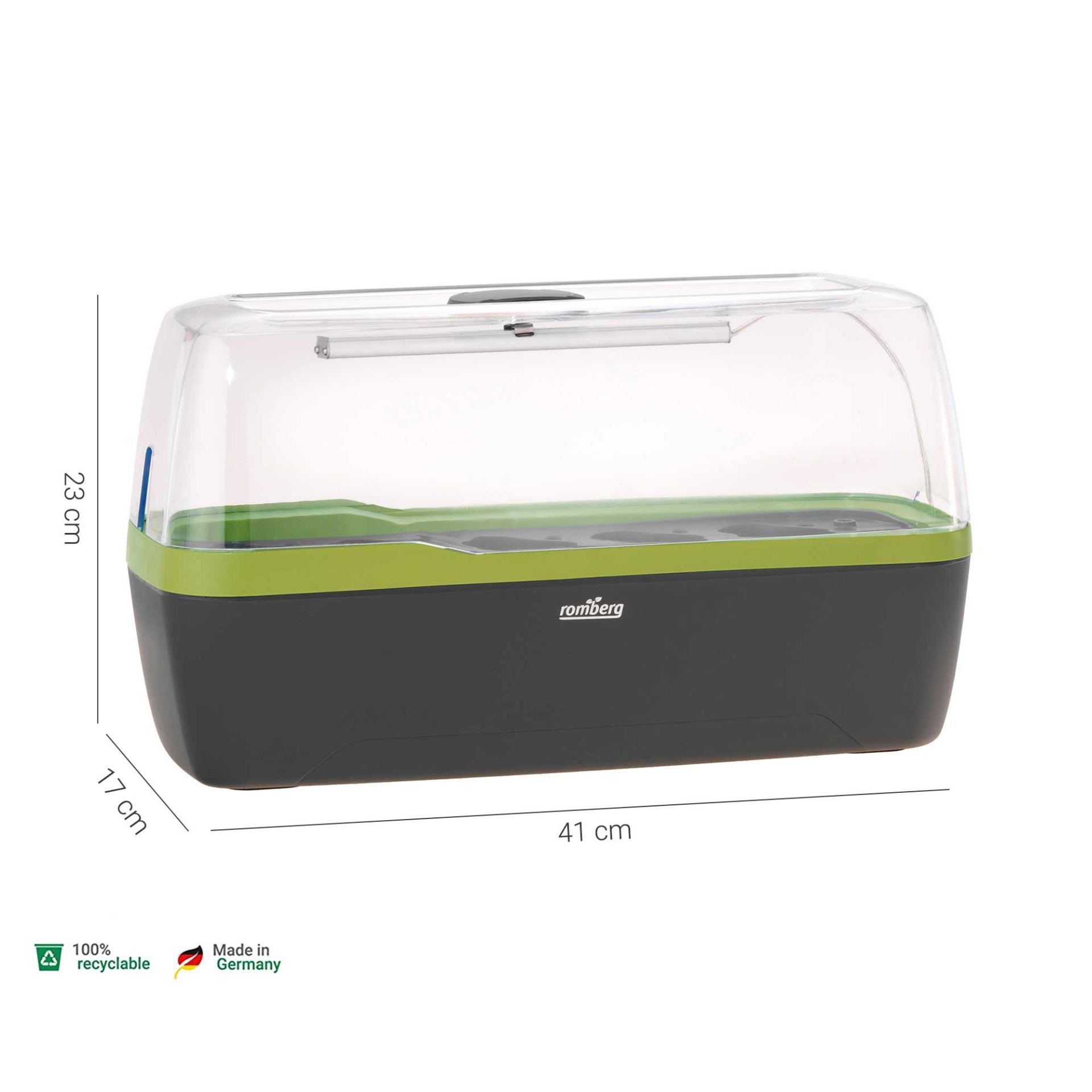 Minidrivhus - BoQube L PLUS LED - Romberg
