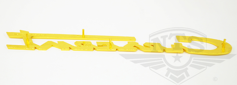 Emblem Crescent gold - check the dimensions! - 2