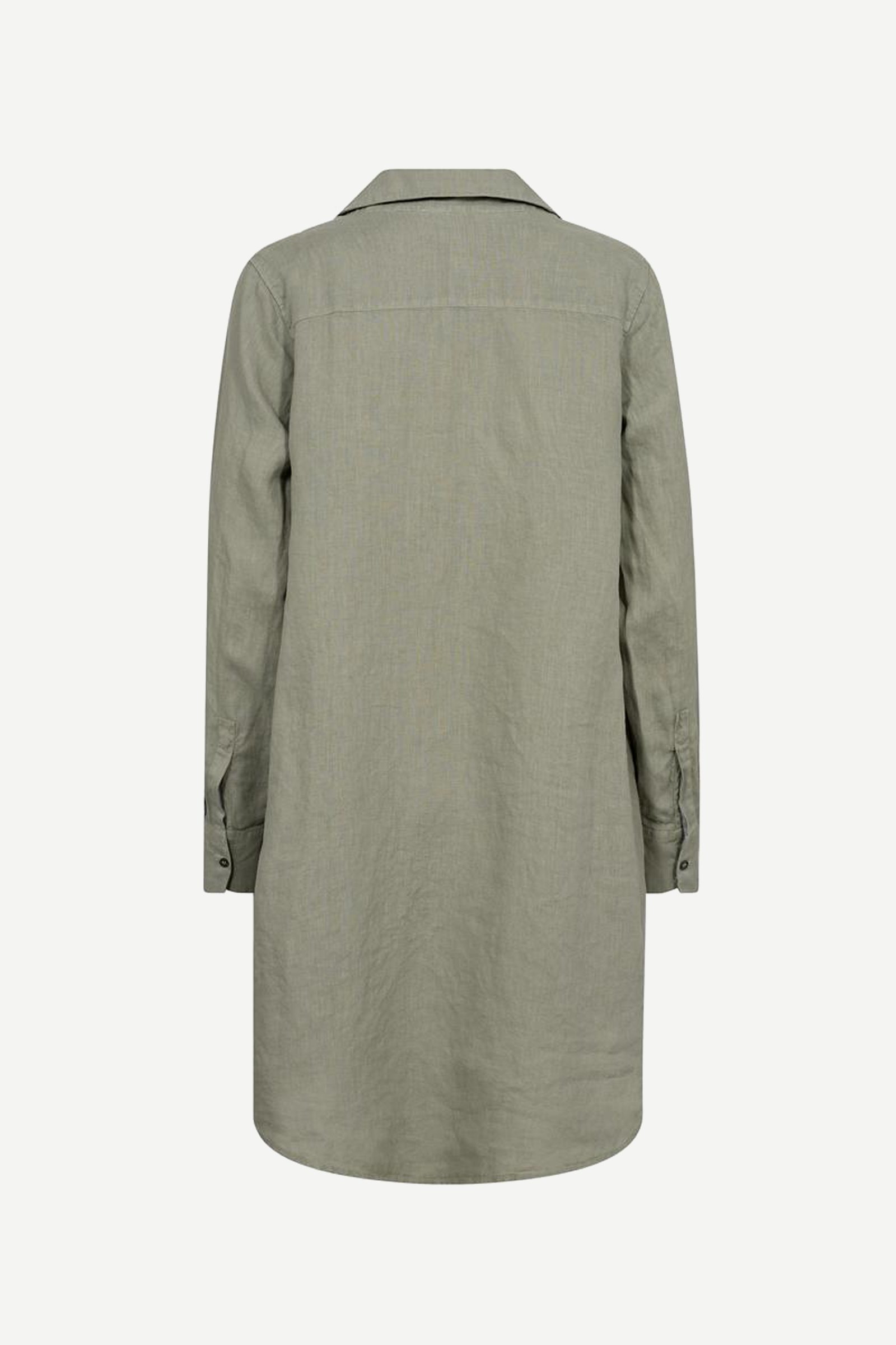 Mos Mosh Rielle Linen Dress Shadow - 3