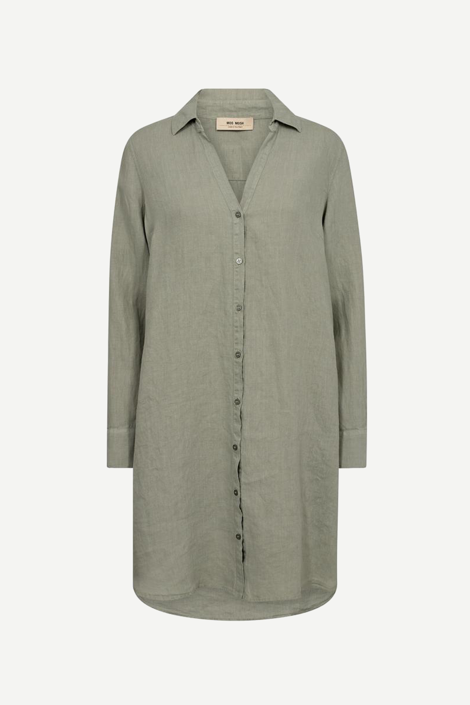 Mos Mosh Rielle Linen Dress Shadow