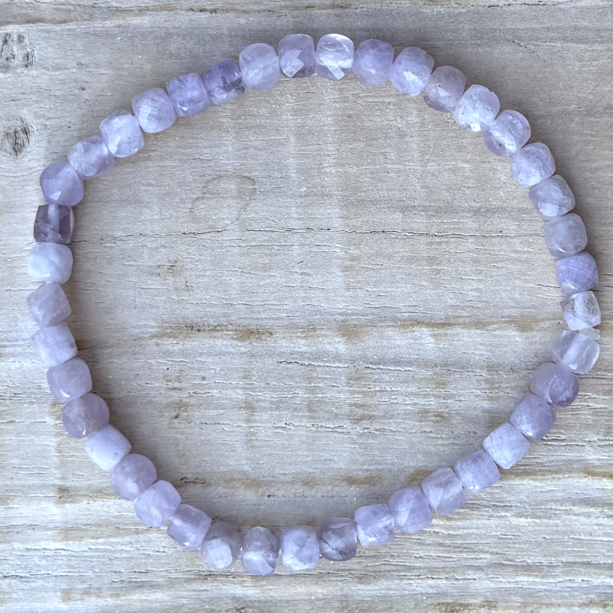 Armband -Kunzit - Facett