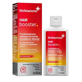 Shampoo hiustenlähtöä vastaan, joka vahvistaa hiuksia ja edistää hiusten kasvua