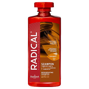 Shampoo, joka korjaa ja vahvistaa hiuksia 400 ml