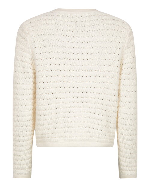 Kofta Danelle fickor vaniljbeige - 2