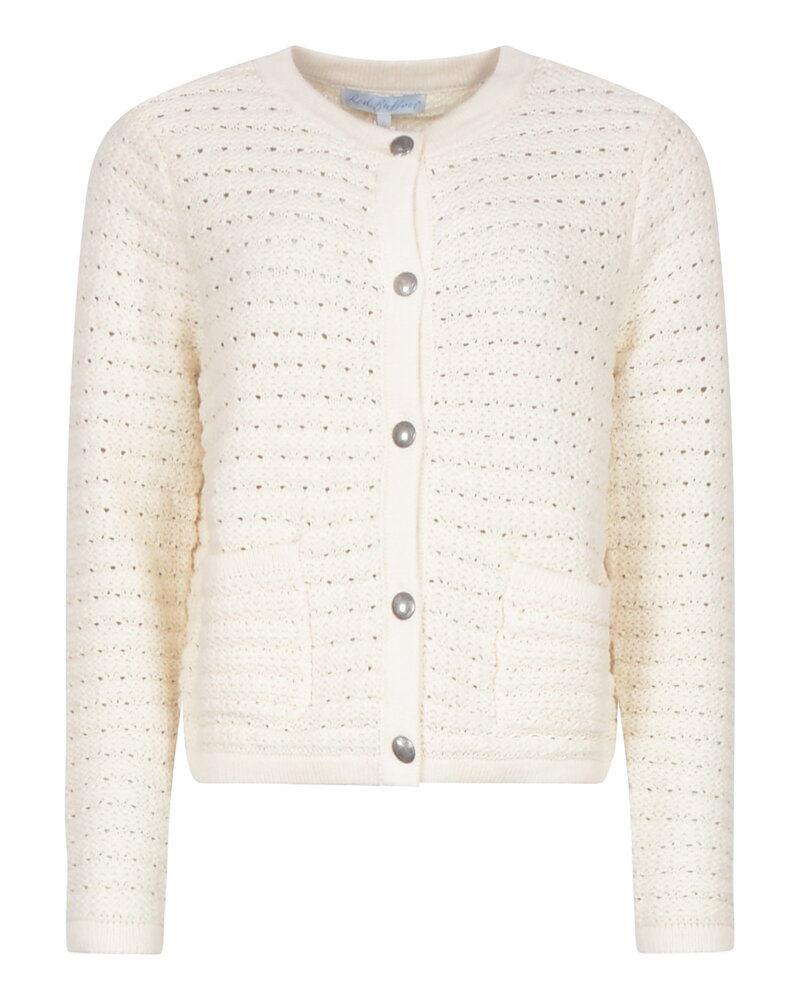 Kofta Danelle fickor vaniljbeige