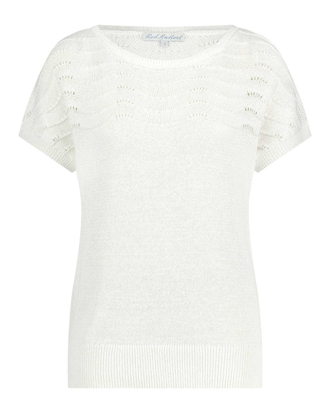 Jumper Jerry dekorativ stickning offwhite