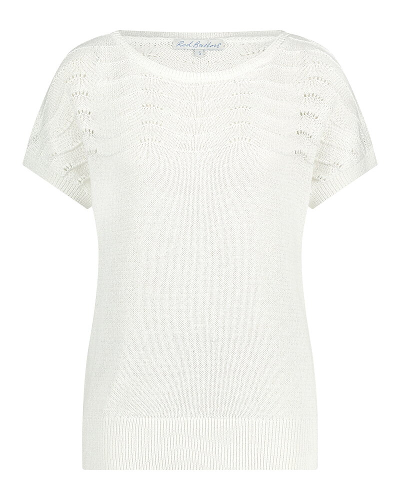 Jumper Jerry dekorativ stickning offwhite