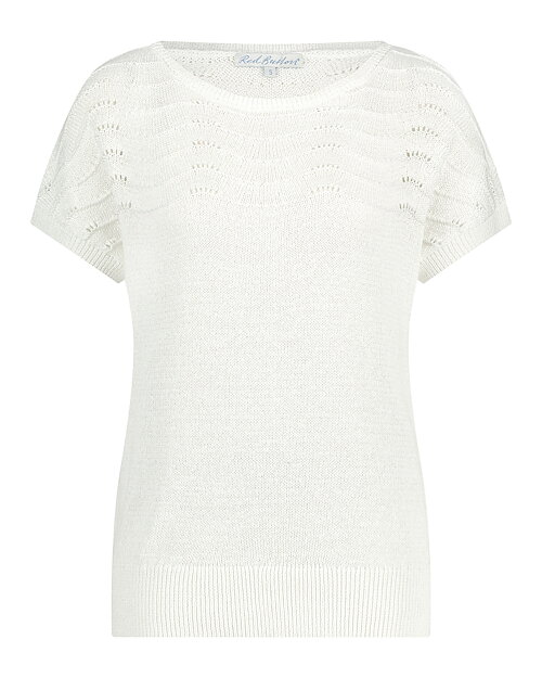Jumper Jerry dekorativ stickning offwhite
