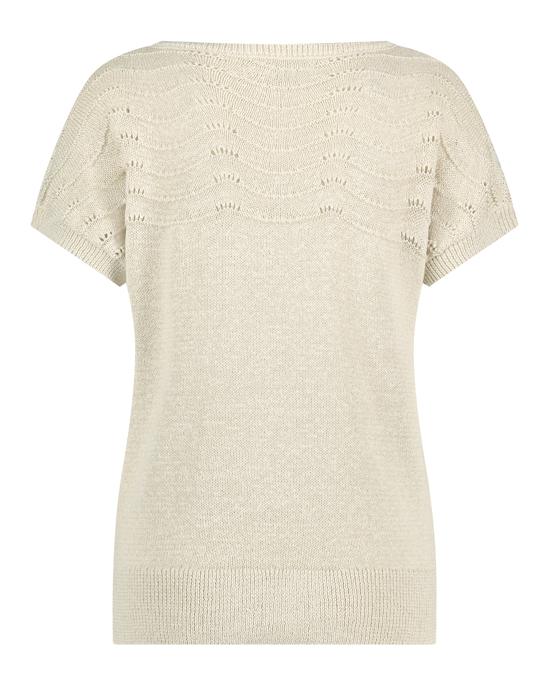 Jumper Jerry dekorativ stickning ljusbeige - 2