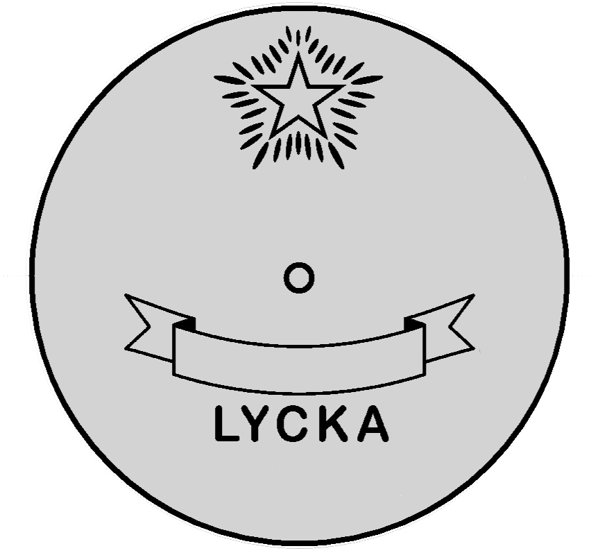 Flaggstång Lyckopenningen Mässingpläterad Enkel - 7