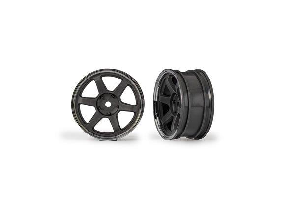 Traxxas Fälg 1.9tum 6-Eker Grå Fram (2)