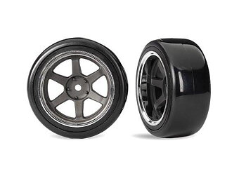 Traxxas Däck & Fälg 1.9tum Drift Bak Utomhus (2)