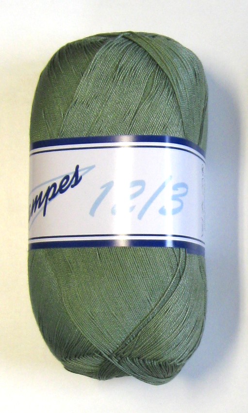Kampes 12/3, 100 % bomull. Ljusgrön
