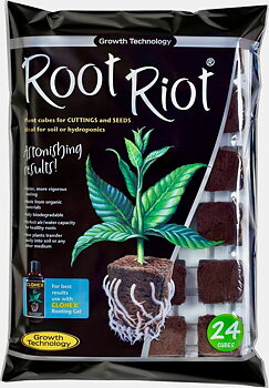 ROOT RIOT - Bricka med 24 rotningskuber