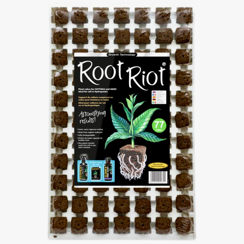 ROOT RIOT - Bricka med 77 rotningskuber