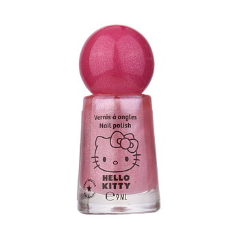 Hello Kitty Nagellack 9 ml för Vuxna - Skimrande Rosa