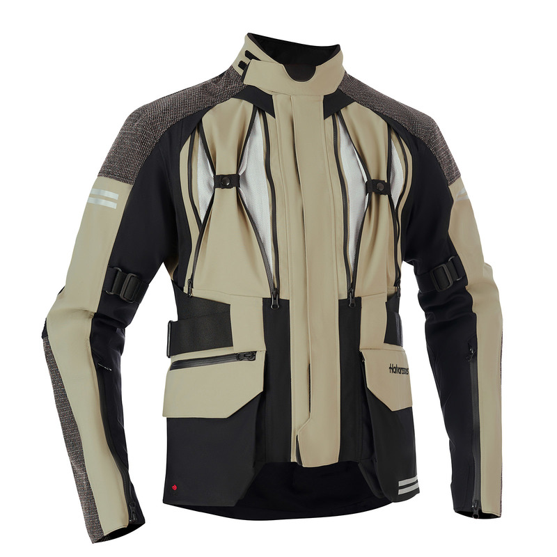 Halvarssons Textiljacka Dalen Khaki/Svart - 3