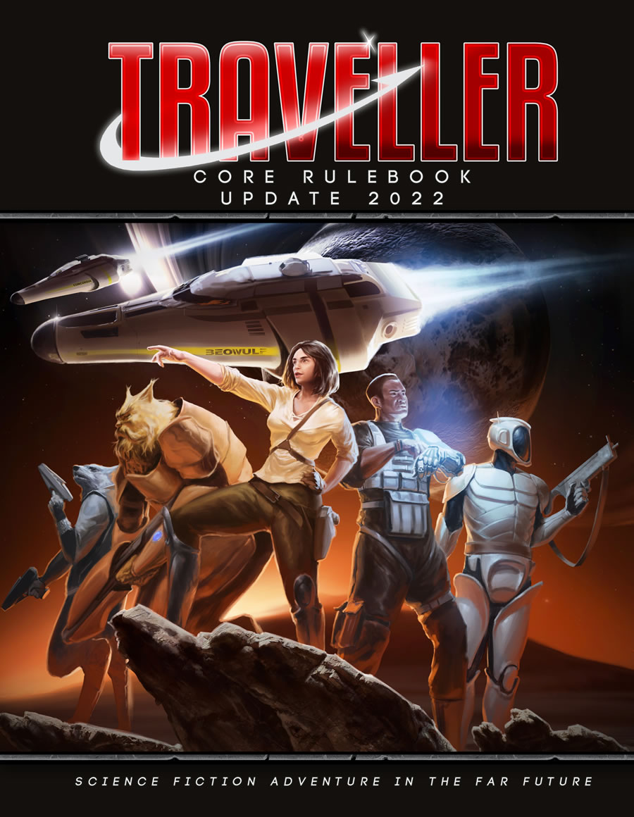 Traveller Core Rulebook Update 2022 + PDF