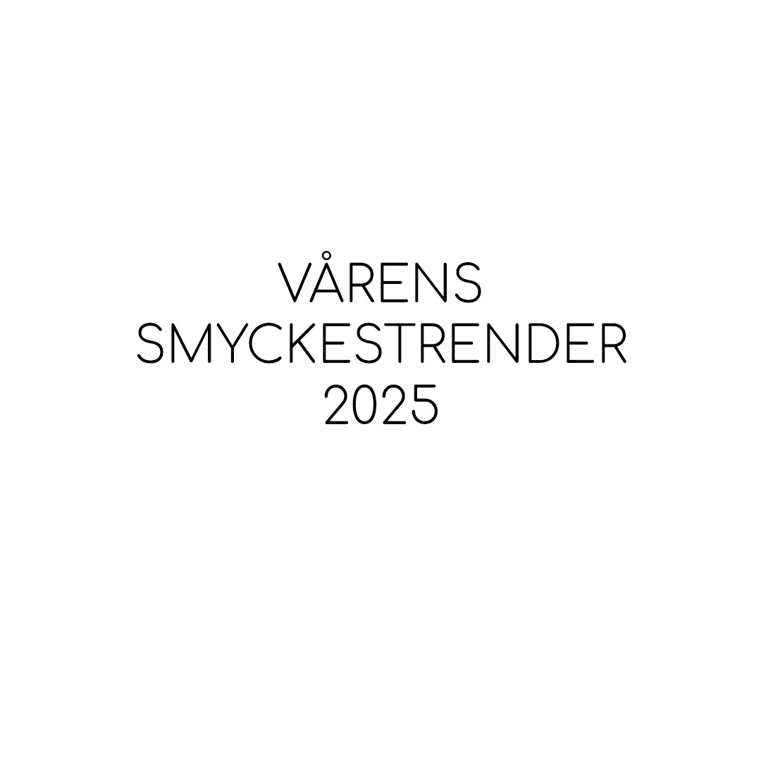 Vårens smyckestrender 2025