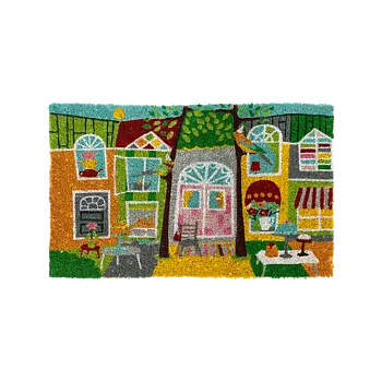 Doormat Coir Garden Party