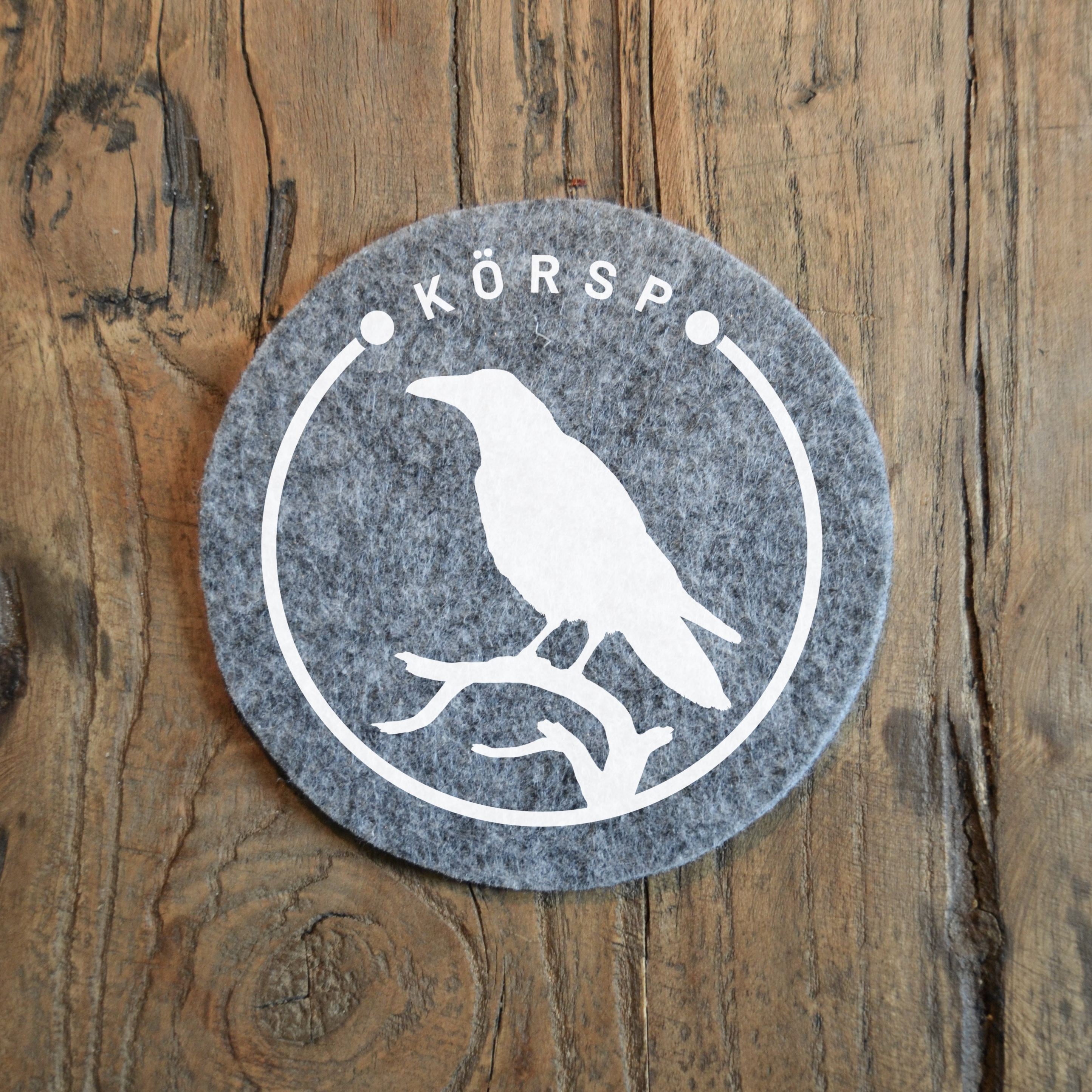 Glasunderlägg - Korp / Körsp - 2