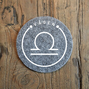 Glasunderlägg - Vågen Symbol