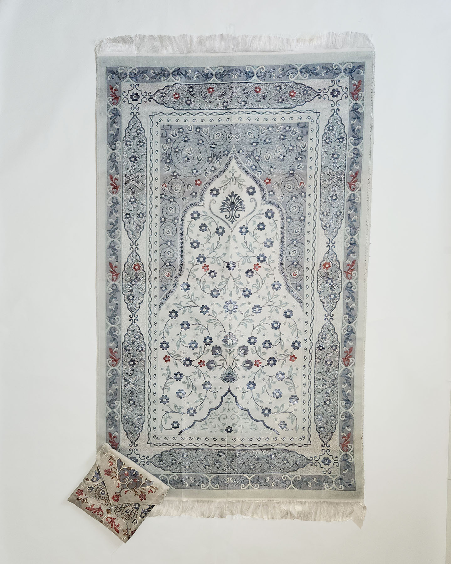 Prayer Rug - Light Gray