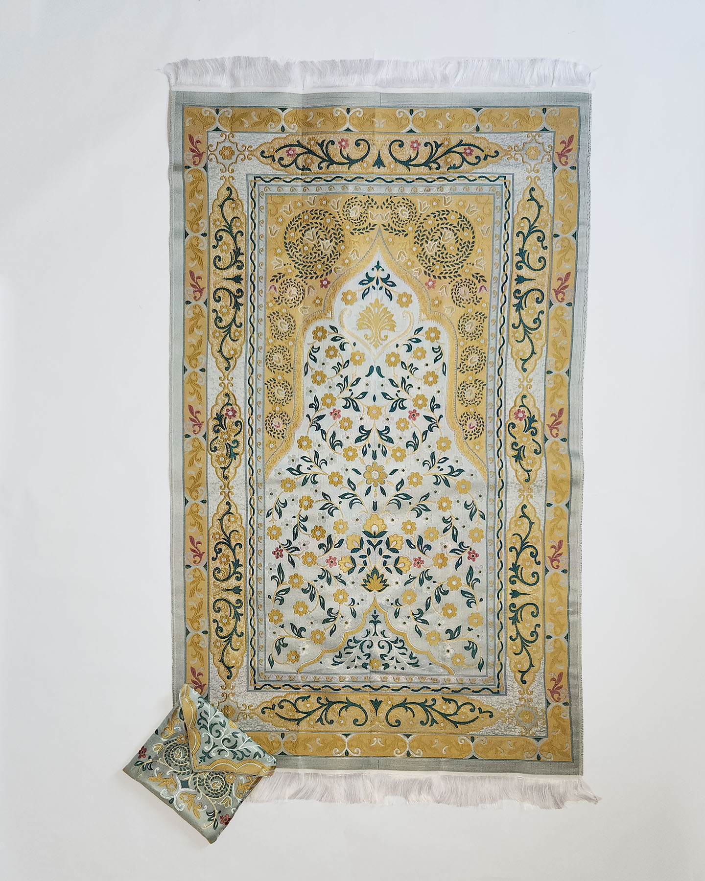 Prayer Rug - Yellow/Green
