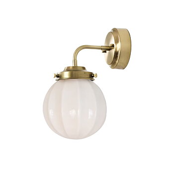 LAMPA BADRUM - MÄSSING/BEIGE