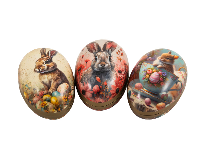 Easter egg - Lovely Bunnies - 15 cm - 3