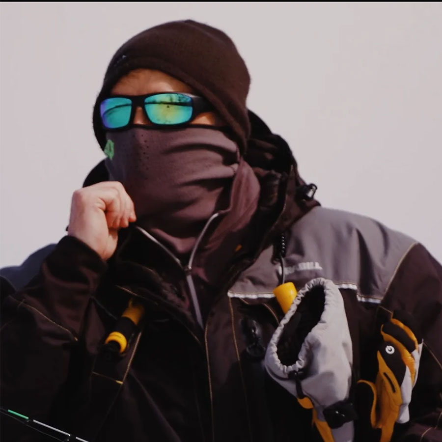 Fish Monkey Yeti Fleece Face Guard - 3