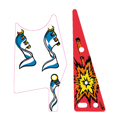 Medieval Madness plastics 31-2825-9-18