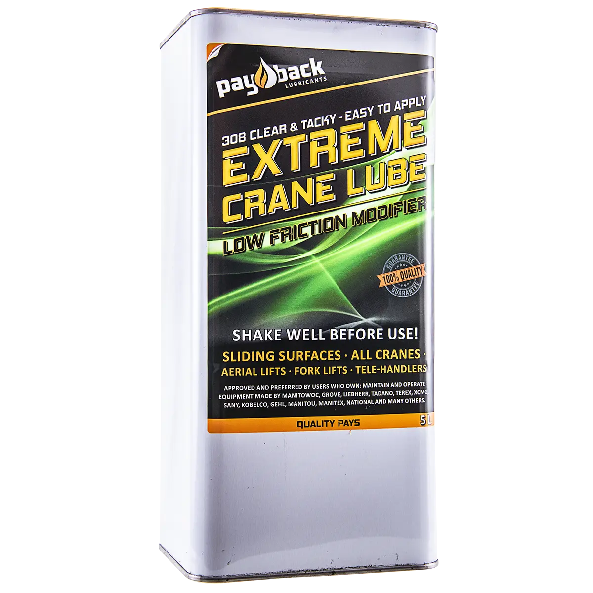 Extreme Crane Lube