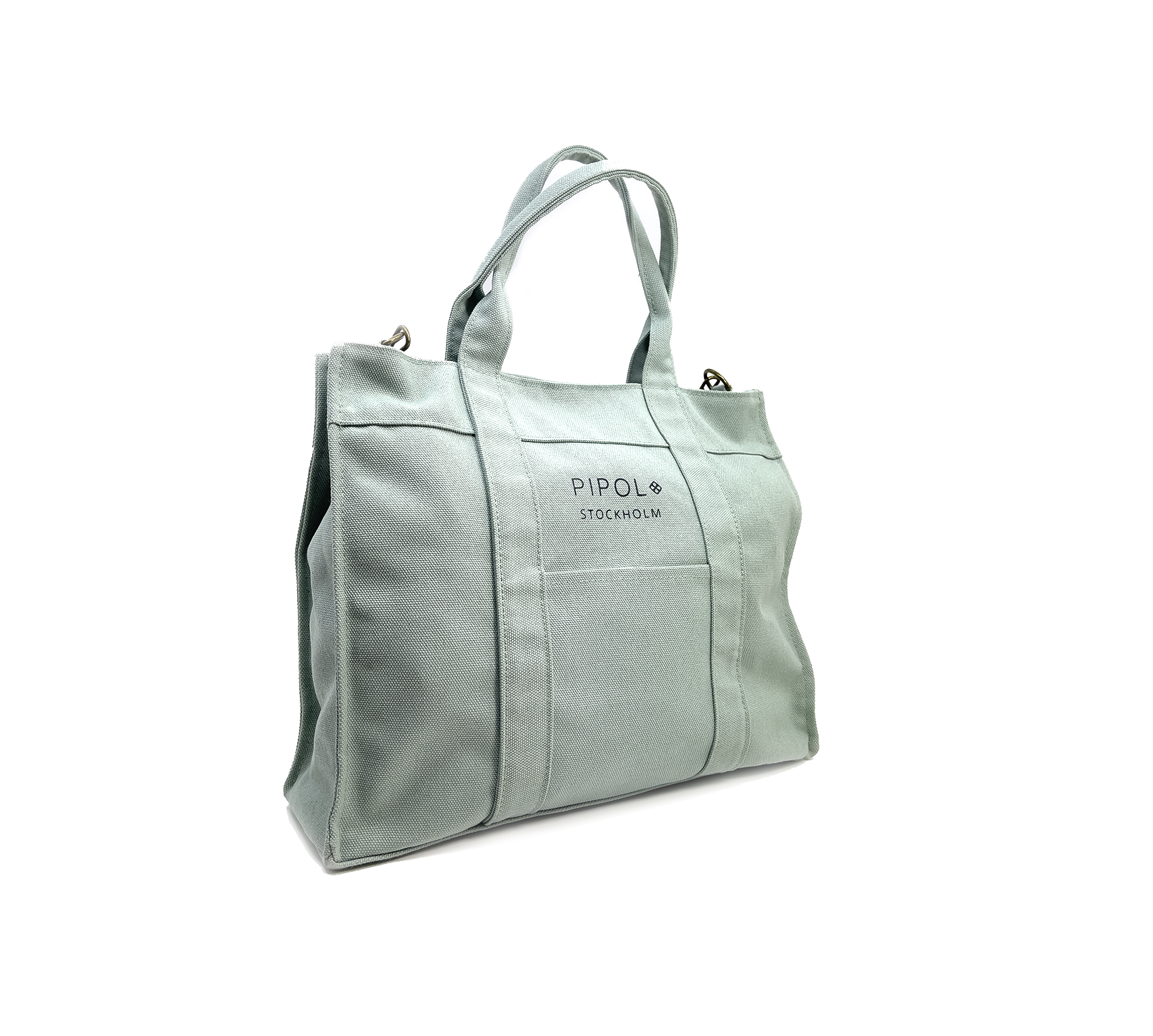 RIVE CANVAS TOTE SMALL DUSTY TURQOISE