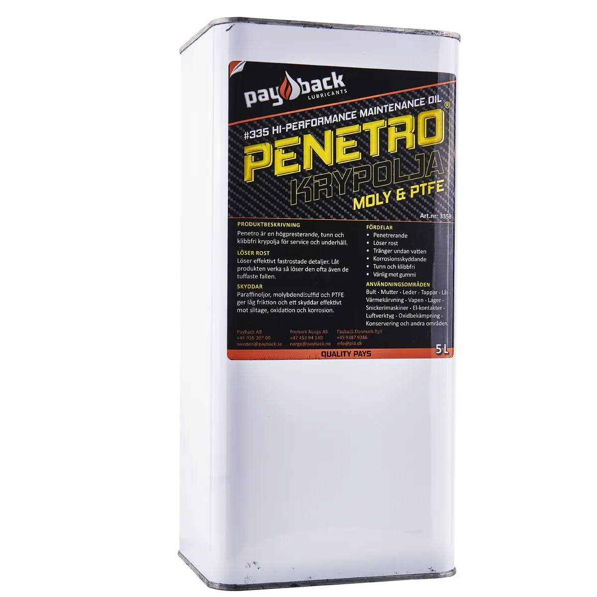Penetro Krypolja / Rostlösare