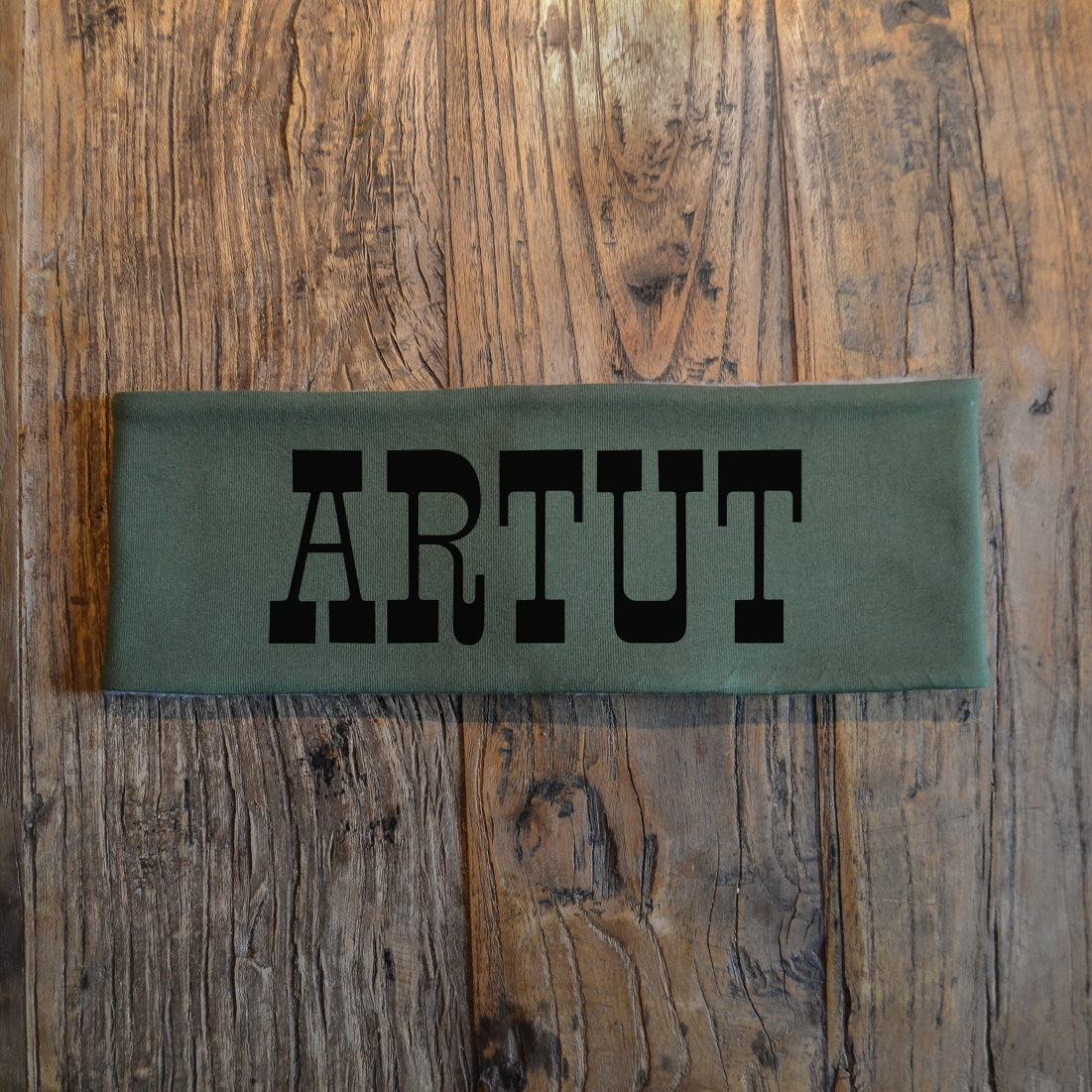 Pannband (grön) - "Artut" - 2