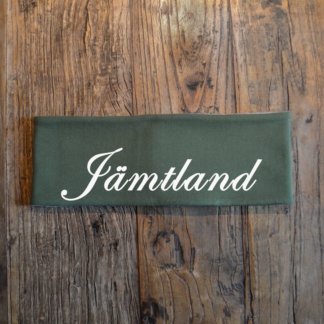 Pannband (grön) - "Jämtland"