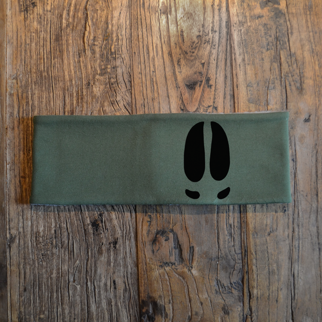 Pannband (grön) - Hjortspår - 2