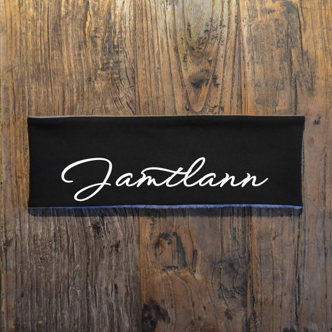 Pannband (svart) - "Jamtlann"