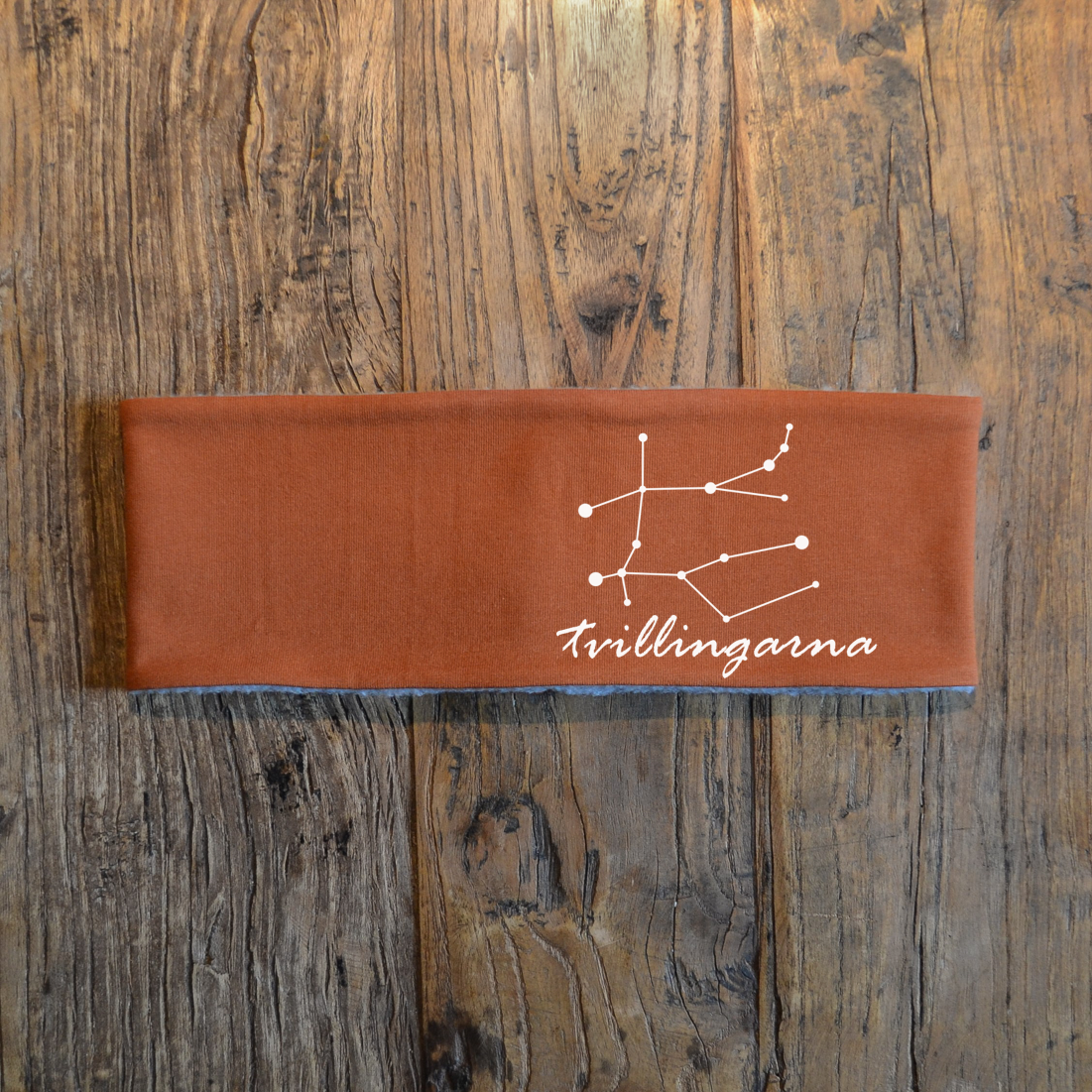 Pannband (terracotta) - Stjärnbild Tvillingarna
