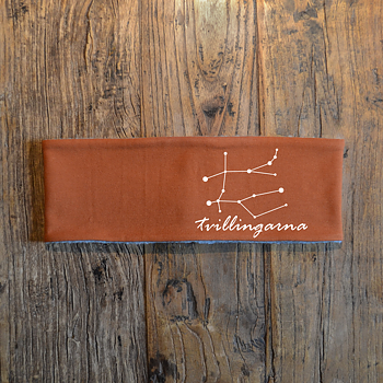 Pannband (terracotta) - Stjärnbild Tvillingarna