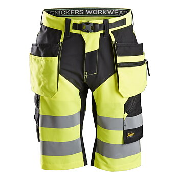FlexiWork, Varselshorts+ Hölsterfickor Klass 1, Snickers (6933)