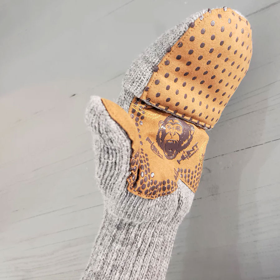 Fish Monkey Wooly Mitten - 4