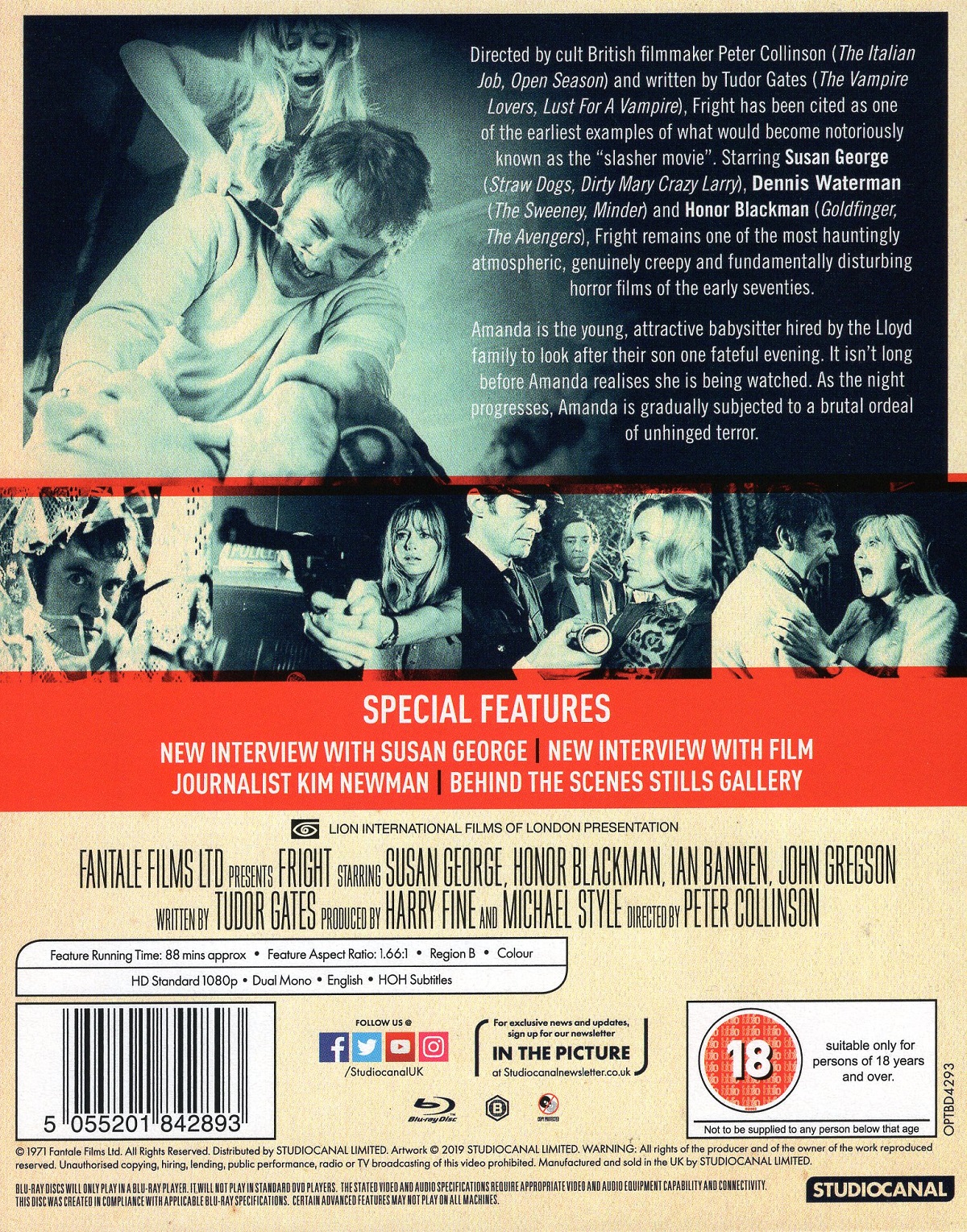 Fright (ej svensk text) (Blu-ray) - 2