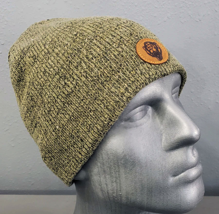 Fish Monkey WOOLY HEAD Jersey Knit Wool Beanie - 2