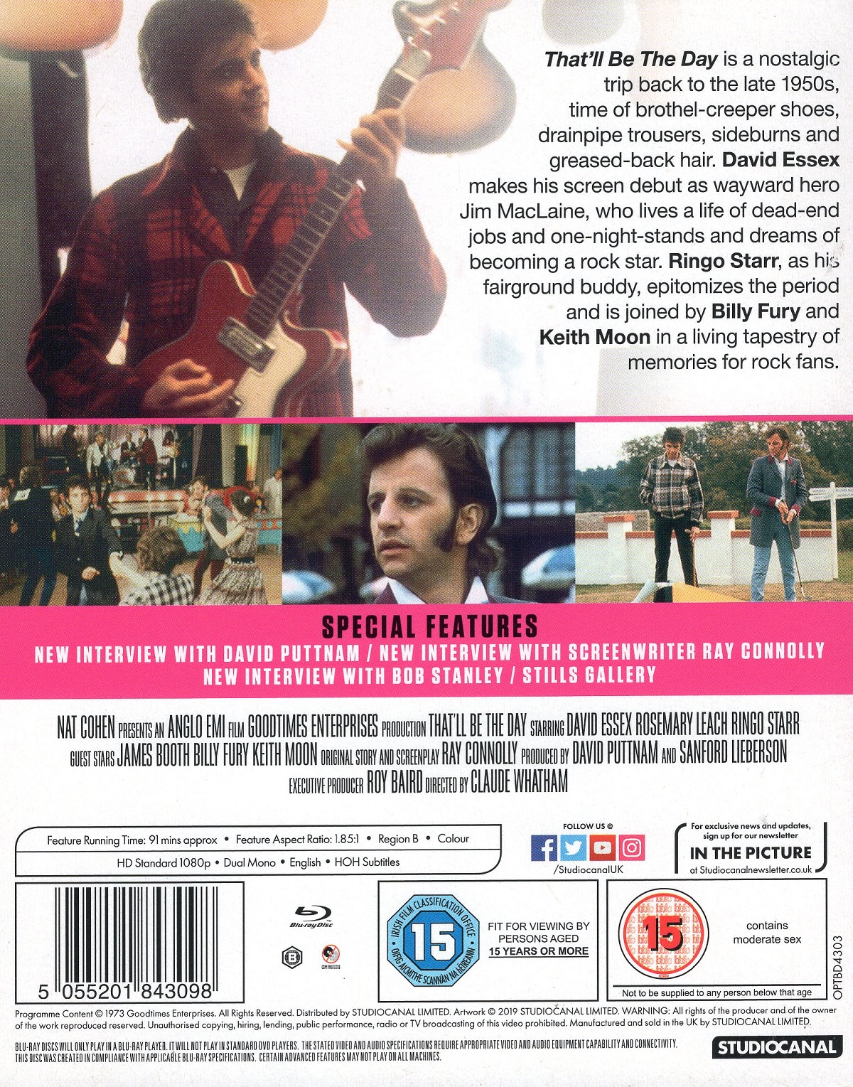 That'll Be the Day (ej svensk text) (Blu-ray) - 2
